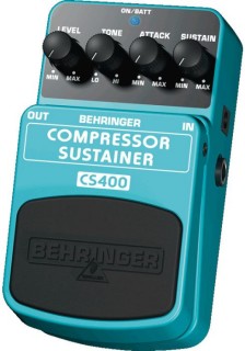 Гитарный эффект BEHRINGER CS400 COMPRESSOR/SUSTAINER