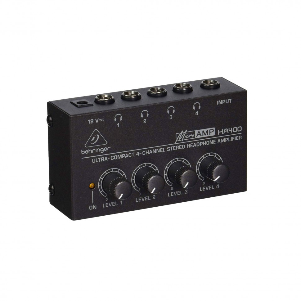 Behringer MICROAMP HA400 Стереофонический усилитель для наушников