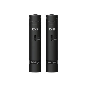 BEHRINGER C-2 DARK EDITION - микрофоны (пара),20 Hz-20 kHz,конденсатор,для студийной или концертов,